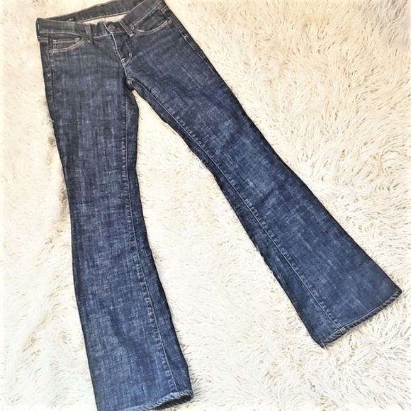 CITIZENS OF HUMANITY JEROME DAHAN BOOTCUT 24 bell bottoms - Picture 6 of 6